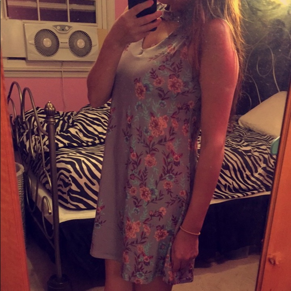 floral casual dress